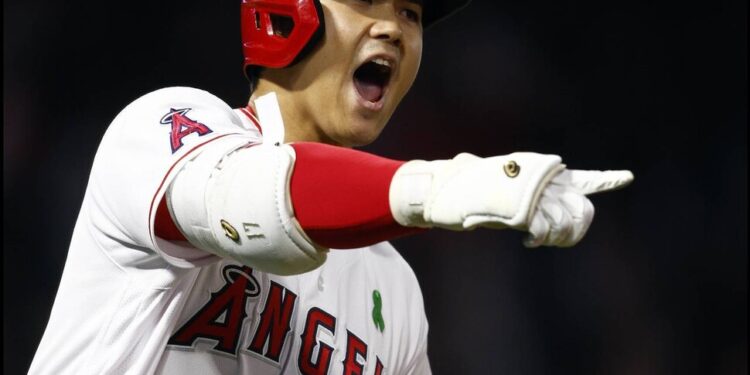 오타니, 프로 데뷔 9년 만에 첫 그랜드슬램 ‘쾅’