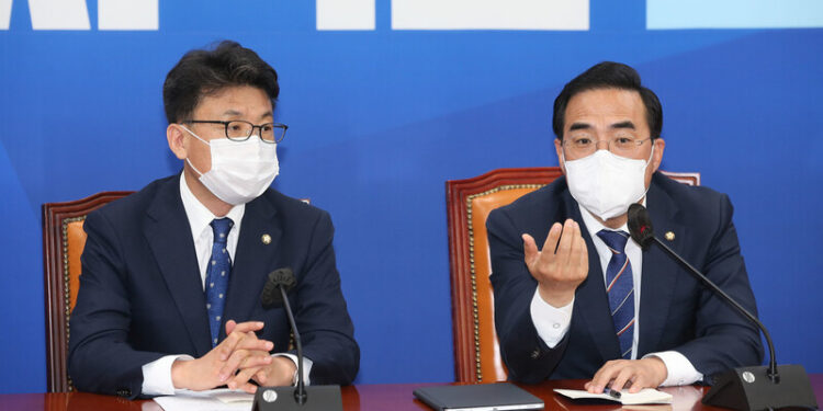 박홍근 “선거 생색용 ‘부실 추경’ 동의하라는 여당…굴복 못해”