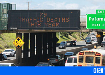 교통사망자 수 안내가 외려 충돌사고 늘려