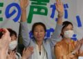 정치입문 두달만에… 40대 여성 도쿄 구청장 당선