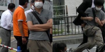 아베 총격범, 해상자위대 출신…“불만 있어 노렸다”