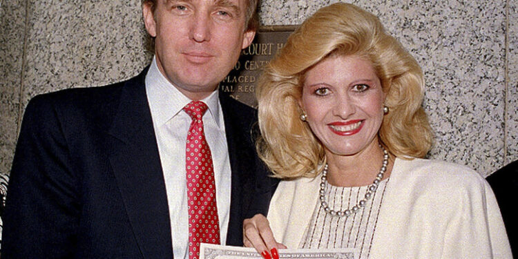 트럼프, 첫 번째 아내 이바나 별세에 “훌륭하고 아름다운 여성이었다”