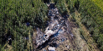 군수품 실은 우크라 항공기, 그리스 상공서 추락