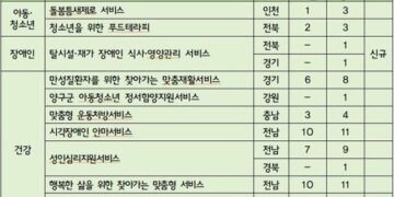 지역 맞춤형 사회서비스 확대 시행 안내:식약일보