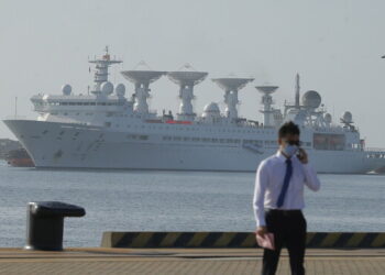 위성 추적하는 ‘중국 조사선’ 스리랑카 입항…인도·미 경계