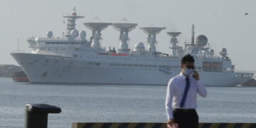 위성 추적하는 ‘중국 조사선’ 스리랑카 입항…인도·미 경계