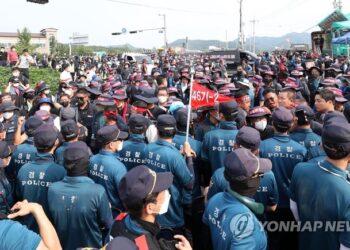 하이트진로 파업 사태, 공권력 투입 되나?