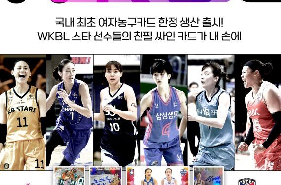 여자프로농구 한정판 스포츠카드 출시 – 파이낸셜뉴스