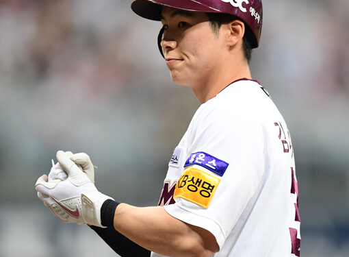 김혜성 `적시타 치고 주먹 불끈` [MK포토]