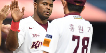 홍원기 감독 `푸이그, 역전타 훌륭했어` [MK포토] – MK스포츠 – MK스포츠(PC)