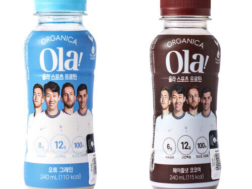 세븐일레븐, 토트넘 훗스퍼 콜라보 ‘올가니카 올라 스포츠 프로틴’ 음료 2종 출시