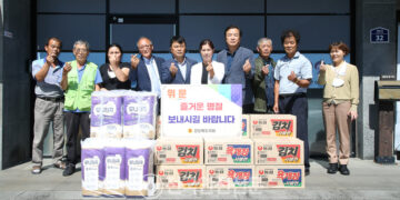 경북도의회 박영서, 김창기, 김경숙 의원 한가위 사회복지시설 위문:전국안전신문