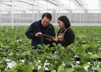 청년 농업인 만난 윤 대통령 “창업 프로그램·전문가 성장 돕겠다” – 한겨레