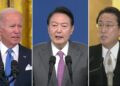 [정치]尹 “한미일 안보 협력 강화”…北 도발에 ‘3각 공조’ 탄력