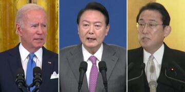 [정치]尹 “한미일 안보 협력 강화”…北 도발에 ‘3각 공조’ 탄력