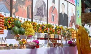 불국사 제50회 신라문화 영산대재 봉행