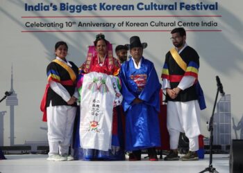 전통 혼례부터 K-팝 공연까지…뉴델리 도심 뒤흔든 한국 문화