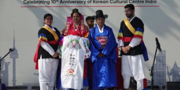 전통 혼례부터 K-팝 공연까지…뉴델리 도심 뒤흔든 한국 문화