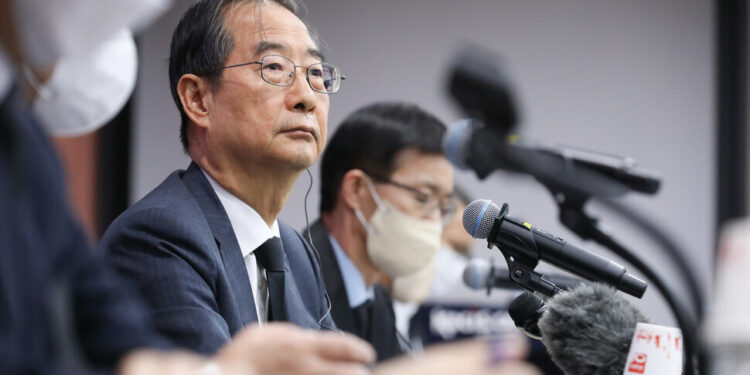 한 총리, 이태원 참사 외신 간담회에서 “크라우드 매니지먼트” 반복 – 한겨레