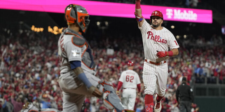 꿀맛 휴식 취한 필라델피아, 폭풍 홈런 몰아쳤다 : 야구·MLB : 스포츠 : 뉴스 – 한겨레