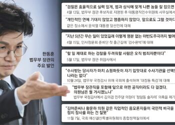 여의도의 핵 떠오른 ‘韓 신드롬’… 여권선 ‘정치 입문’ 기정사실로