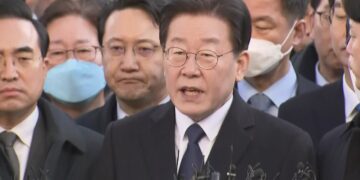 [사회]이재명, 오늘 오전 검찰 출석…대장동 수사 1년 4개월만