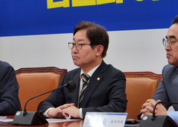 박범계 “감사원의 경기도 감사, 李 향한 표적감사이자 정치감사”