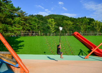 ‘거인의 숲’서 깔깔, ‘백두대간’에 진지… 즐거움이 방울방울[권다현의 童行(동행)]