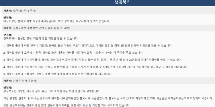 대구시장이 이재명?… 챗GPT 효율성·오류 사이, 속타는 지자체