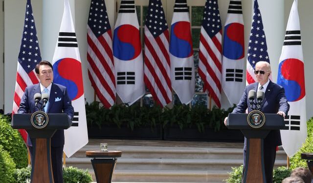 “나토처럼 핵 협의체”…한미정상 ‘워싱턴선언’ 공식발표