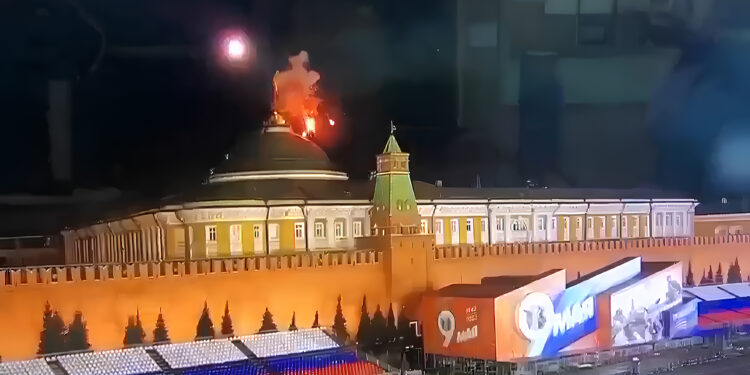 크렘린궁 드론 테러는 조작인가 공격인가