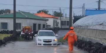 62년만에… 서귀포 하루 강수량 5월 역대 기록 중 1위