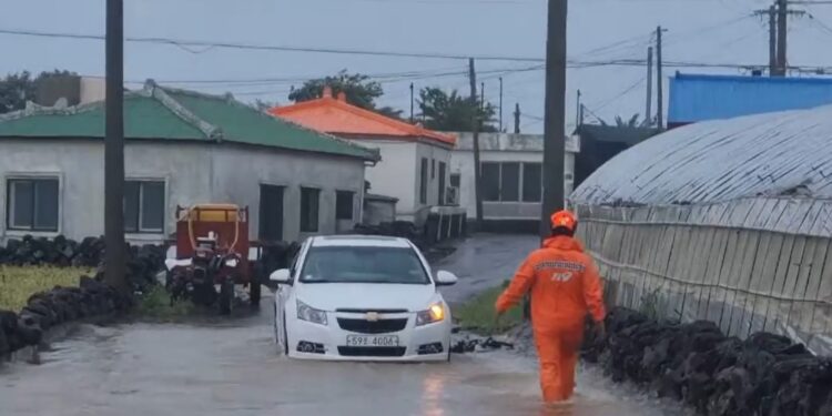 62년만에… 서귀포 하루 강수량 5월 역대 기록 중 1위