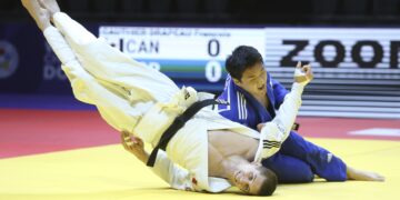 한국유도 새 희망 구릿빛 업어치기