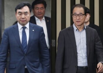 ‘돈봉투 의혹’ 윤관석·이성만 체포동의안, 본회의 보고