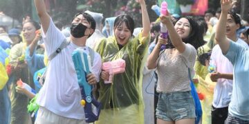 [포토] ‘신나는 물총싸움’