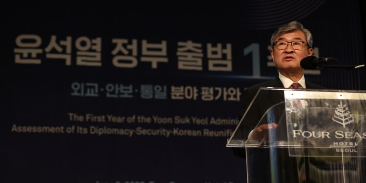 조태용 “北 위성 발사에 주민 10개월치 식량 날려”