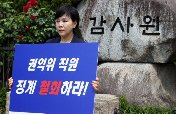 감사원, 전현희 감사결과 발표…“갑질직원 옹호 탄원서 부적절”