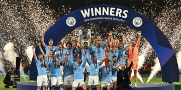 UCL 잔혹사 끊었다… ‘맨시티 트레블’