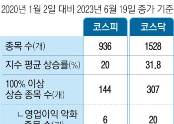 실적 뚝, 시총은 3223% 쑥… ‘천국의 계단주’ 남았다?