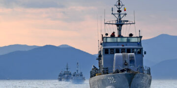 [포토] 항만방어전대 전대기동훈련 | 서울신문