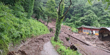 영주서 산사태로 매몰된 14개월 영아 사망…전국 산사태·침수, 인명·재산피해 잇달아