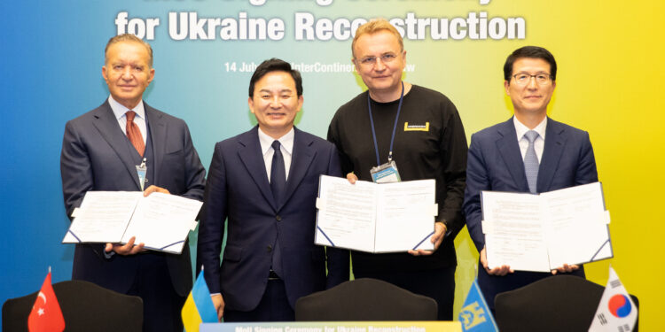 우크라 재건에 韓기업 참여 ‘시동’…정부, 파일럿 프로젝트 추진