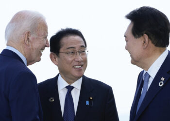 한미일 정상회의, 다음달 18일 美 캠프데이비드서 개최