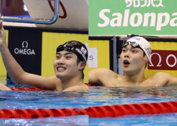 한국 수영 첫 세계선수권 동반 결선 진출