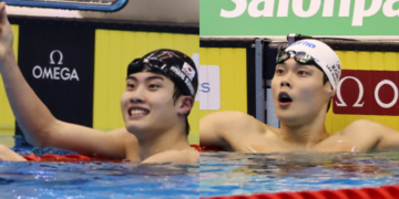 한국 수영 첫 세계선수권 동반 결선 진출