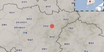 전북 장수군서 ‘규모 3.5’ 지진…대부분서 진동 느껴져