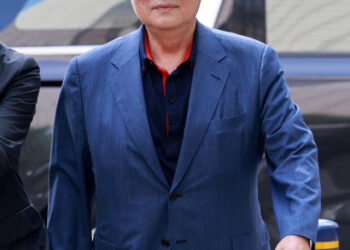 [포토] ‘경찰 출석’ 박지원 전 국정원장