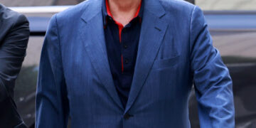 [포토] ‘경찰 출석’ 박지원 전 국정원장