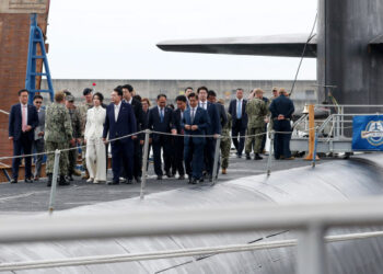 [포토] ‘미 핵잠수함 탄’ 윤 대통령